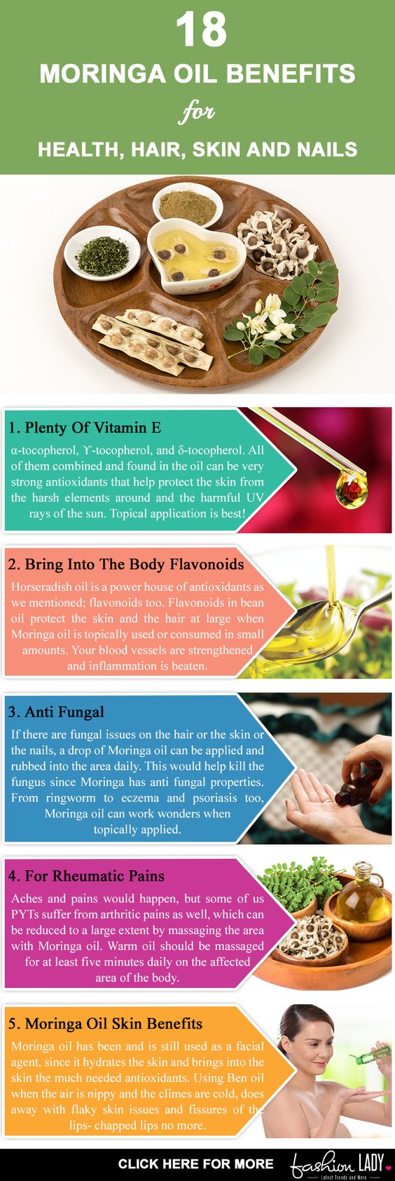 18 Moringa Öl Vorteile für Gesundheit, Haare, Haut und Nägel 