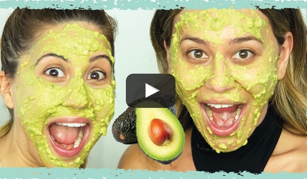 Wie man eine Gesichtsmaske mit Avocado macht 
