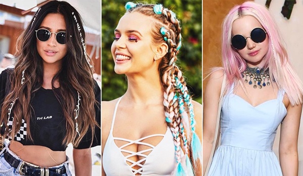 9 Head Turning Frisuren von Coachella 2017 zu versuchen, diese Sommer 