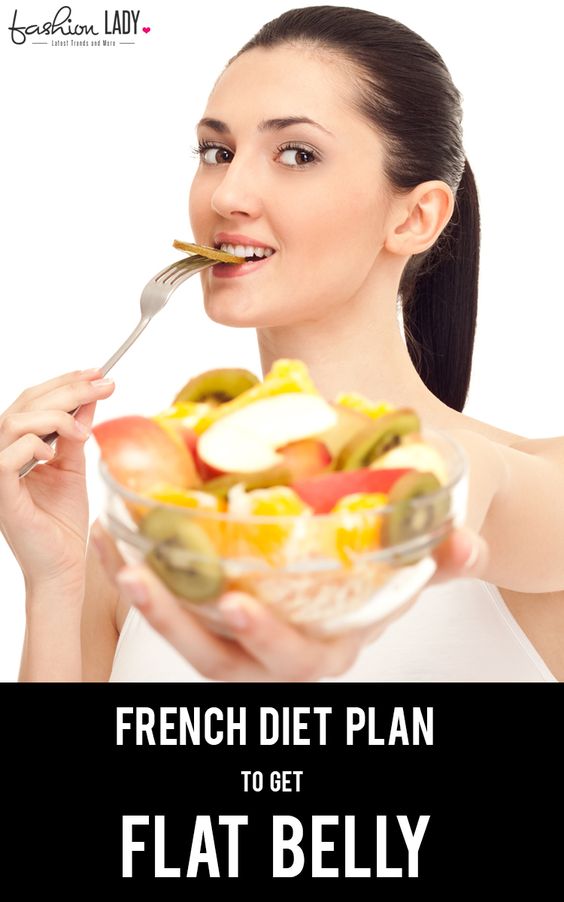 Trending In Fitness: Folgen Sie dem französischen Diätplan für diesen flachen Bauch  