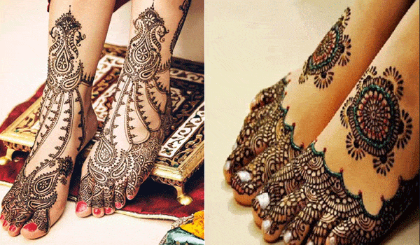 15+ Mehandi Designs für die Beine: Die perfekte Liste für eine Braut zu sein! 